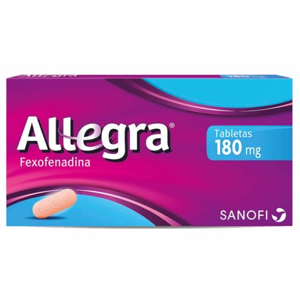 Allegra Fexofenadine 180 mg 30 Tabs