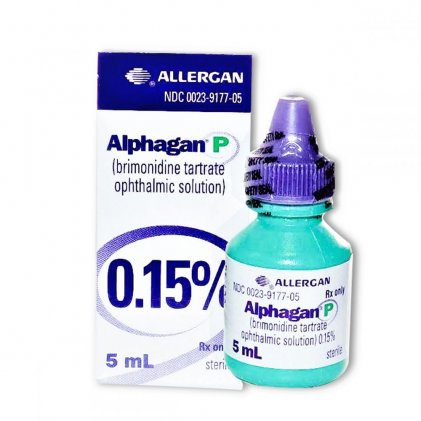 Alphagan P Solution Ophthalmic Brimonidine 0.15% 5ml