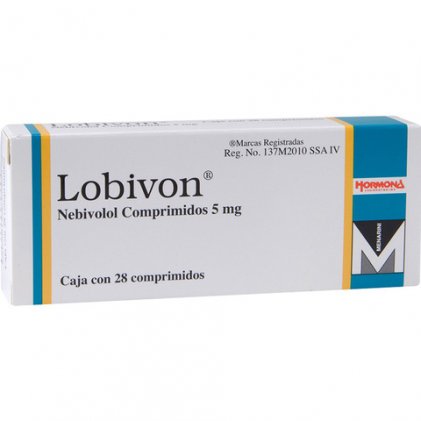 Bystolic Lobivon Nebivolol 5 mg 28 tabs