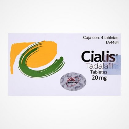 Cialis tadalafil 20 mg 4 Tabs