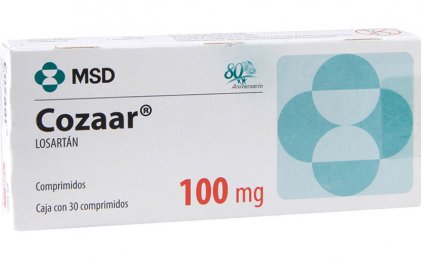 Cozaar Losartan 100 mg 30 Tabs