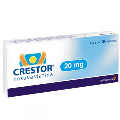 Crestor rosuvastatin 20 mg 30 Tabs