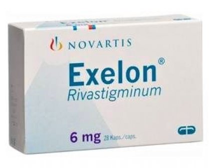 Exelon Rivastigmine tartrate 6.0 mg 28 Caps