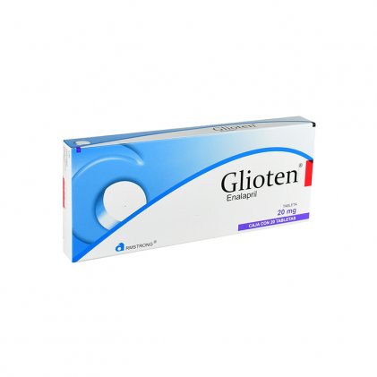 Glioten Enalapril Maleate 20 mg 20 Tabs