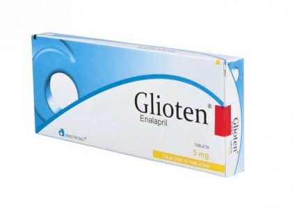 Glioten Enalapril Maleate 5 mg 30 Tabs