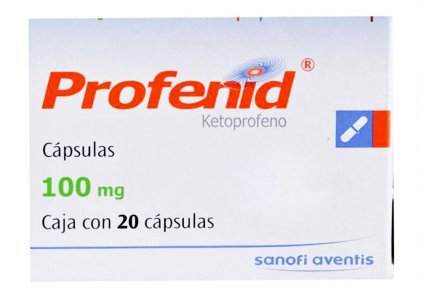 Ketoprofen Profenid 100 mg 20 Tabs