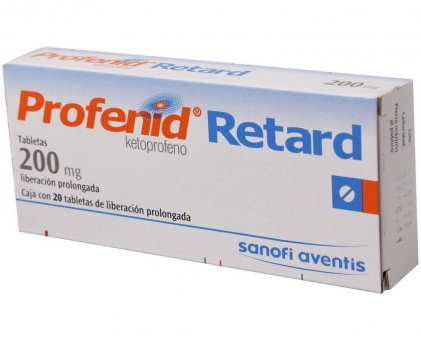 Ketoprofen RTD Profenid RTD 200 mg 20 Tabs