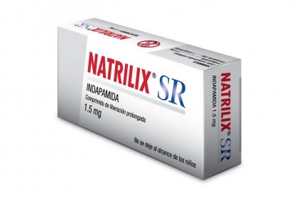 Natrilix SR indapamide 1.5 mg 30 Tabs