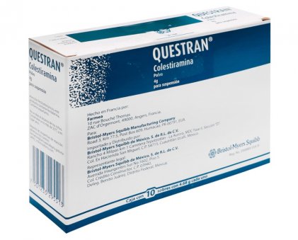 Questran Cholestyramine PVO 9 g 10 Envelopes