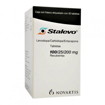 Stalevo Carbidopa Levodopa Entacapone 100/25/200 mg 30 Caps