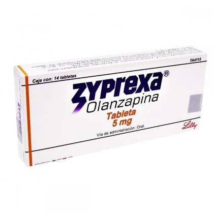 Zyprexa Zydis Olanzapine 5 mg 14 Tabs